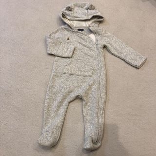 ベビーギャップ(babyGAP)のbabyGap  くま　カバー オール　ロンパース(カバーオール)