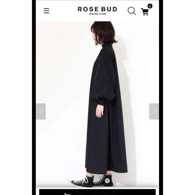 ROSE BUD(ローズバッド)のmici rosebud ワンピース レディースのワンピース(ロングワンピース/マキシワンピース)の商品写真