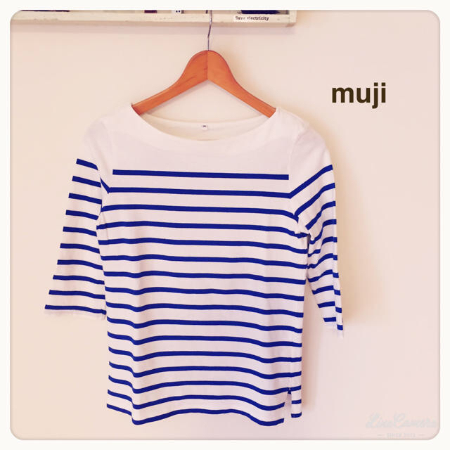 MUJI (無印良品)(ムジルシリョウヒン)の無印良品 7部袖 Ｔシャツ レディースのトップス(Tシャツ(長袖/七分))の商品写真