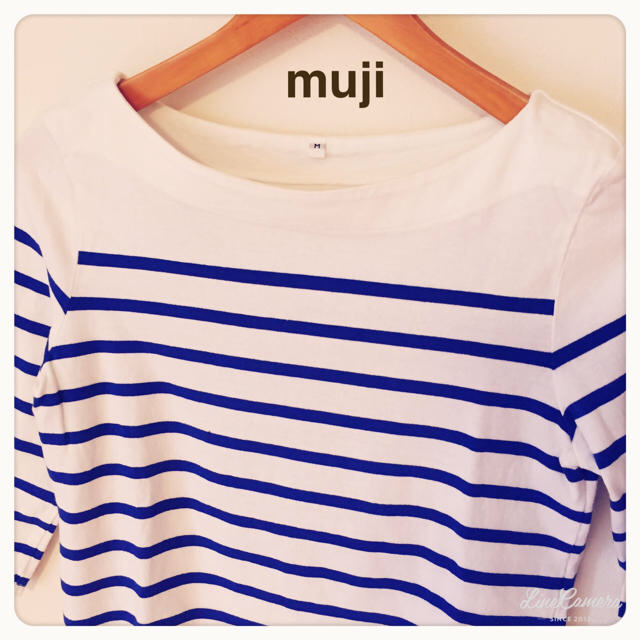 MUJI (無印良品)(ムジルシリョウヒン)の無印良品 7部袖 Ｔシャツ レディースのトップス(Tシャツ(長袖/七分))の商品写真