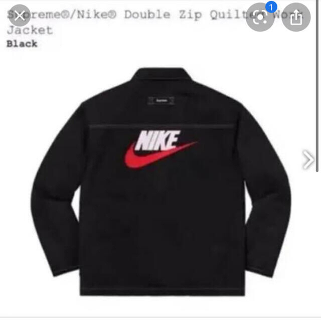 Supreme Nike Double Zip Work Jacket 美品メンズ