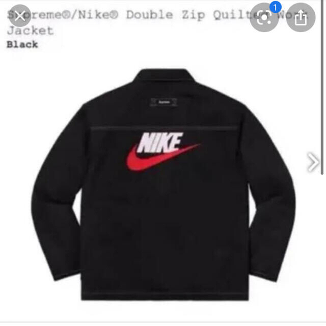 Supreme Nike Double Zip Work Jacket 美品 ブルゾン Supreme Nike Double Zip Work Jacket 美品 ブルゾン