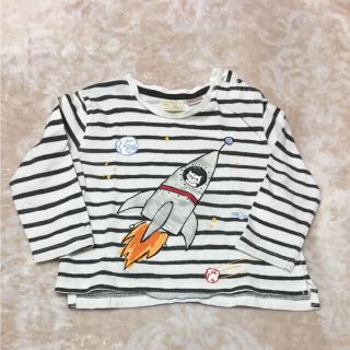 ザラキッズ(ZARA KIDS)のZARA baby ボーダー柄ロンT (Ｔシャツ)