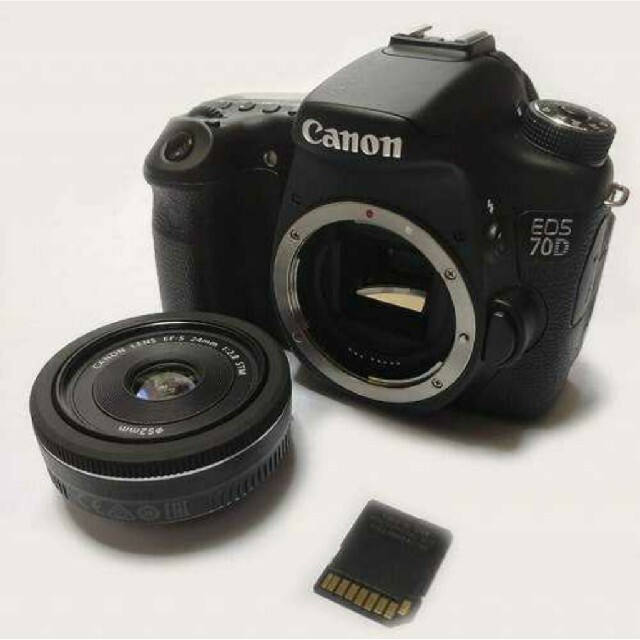 キャノン Canon EOS 70D ボディ レンズセット 一眼レフカメラ - www ...