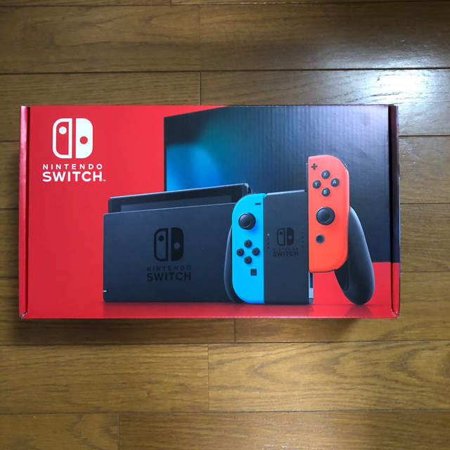 【美品】Nintendo Switch ネオンブルー(R)ネオンレッド