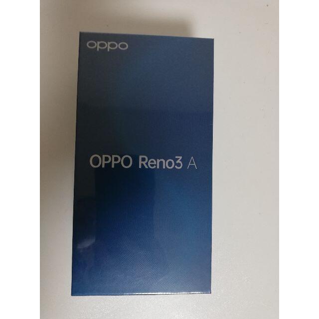 スマートフォン/携帯電話OPPO Reno3A Simフリー版 White 128GB