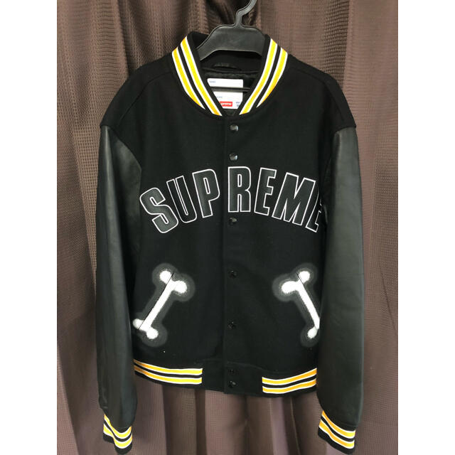 Supreme Bone Varsity Jacket