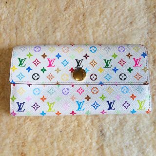 ルイヴィトン(LOUIS VUITTON)の美品♩ルイヴィトン マルチカラー長財布(財布)