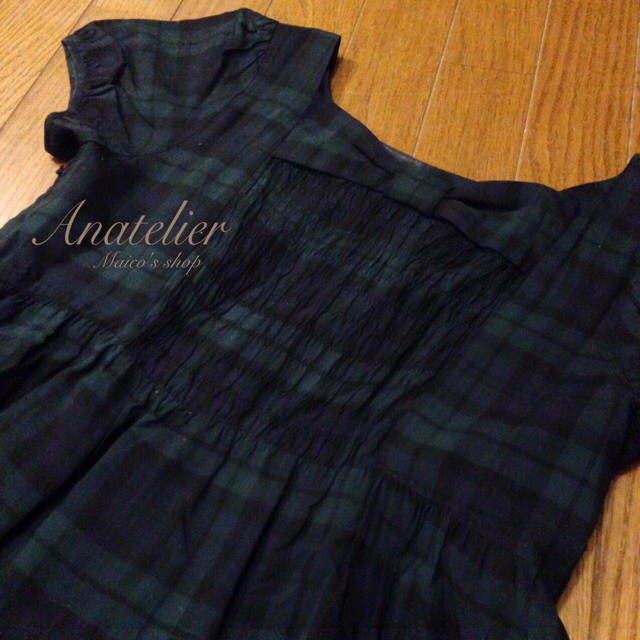 anatelier(アナトリエ)のanatelier♡チェックワンピース レディースのワンピース(ひざ丈ワンピース)の商品写真