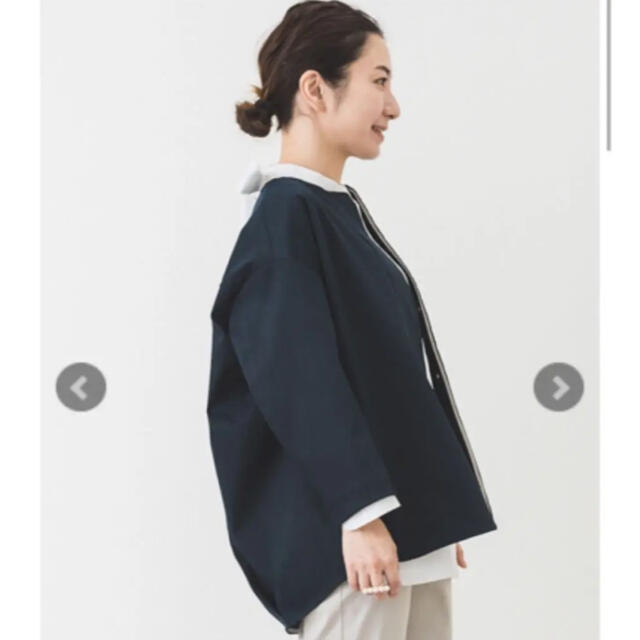 ☆期間限定お値下げ☆【タグ付き新品】yori ノーカラーコクーン