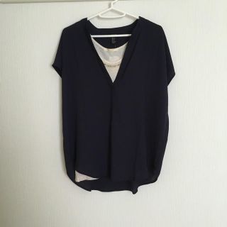 フォーエバートゥエンティーワン(FOREVER 21)のスキッパーブラウス即決で値引き(シャツ/ブラウス(半袖/袖なし))