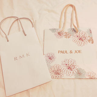 ポールアンドジョー(PAUL & JOE)のRMK PAUL &JOE 紙袋　セット(ショップ袋)