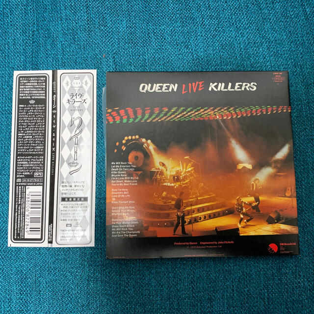 QUEEN LIVE KILlERS 生産限定盤　紙ジャケット エンタメ/ホビーのCD(ポップス/ロック(洋楽))の商品写真