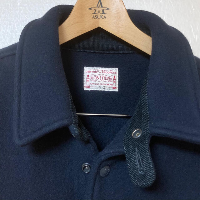 美品 BONCOURA ボンクラ 別注 コーチジャケット カシミヤウール 美品 BONCOURA ボンクラ 別注 コーチジャケット カシミヤウール