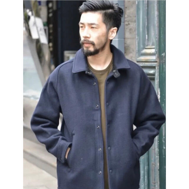 美品　BONCOURA ボンクラ  別注　コーチジャケット　カシミヤウール　40