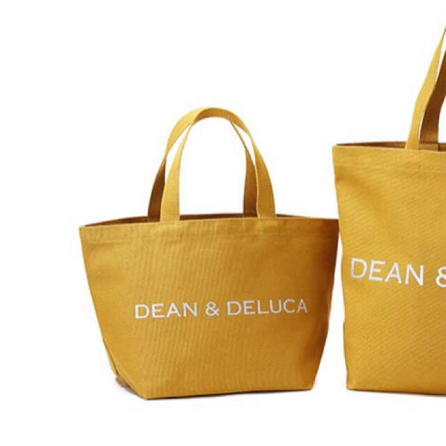 DEAN & DELUCA(ディーンアンドデルーカ)のディーン&デルーカ チャリティートートバッグ2020 キャラメルイエロー S レディースのバッグ(トートバッグ)の商品写真