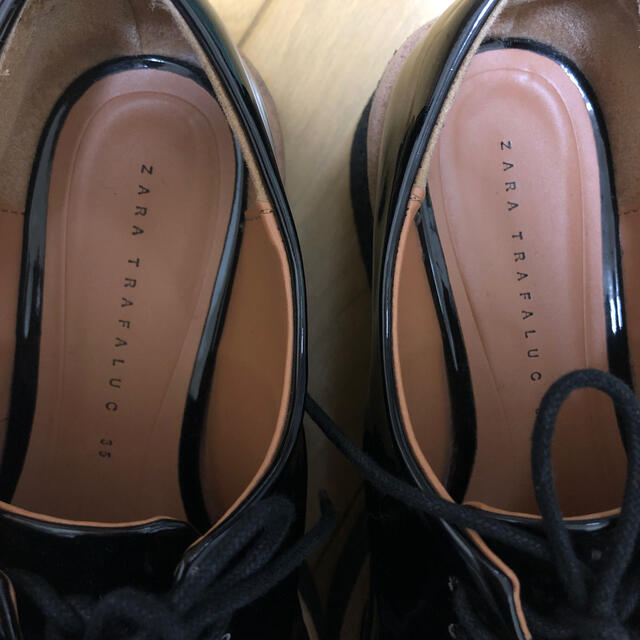 ZARA(ザラ)のZARA TRAFALUC 厚底オックスフォードシューズ レディースの靴/シューズ(ハイヒール/パンプス)の商品写真