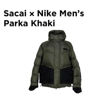 サカイ(sacai)の最終値下定価以下20FW sacai × NIKE down jacket 新品(ダウンジャケット)