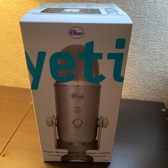 Blue Yeti USB コンデンサー マイク イエティ シルバー