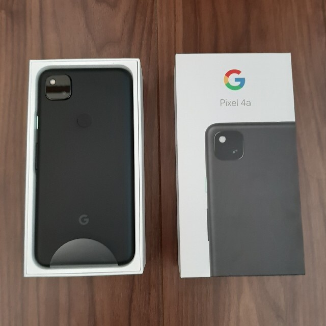 google pixel 4a softbank　Just Blackスマートフォン本体