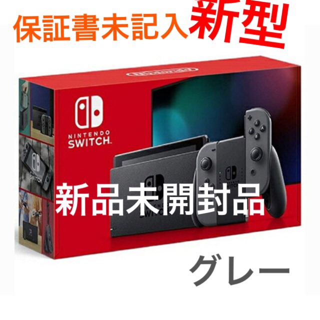 ニンテンドー スイッチ 本体 Nintendo Switch グレーNintendo