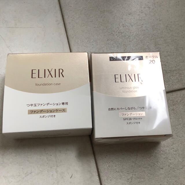 ELIXIR(エリクシール)のエリクシール シュペリエル つや玉ファンデ  新品て コスメ/美容のベースメイク/化粧品(ファンデーション)の商品写真