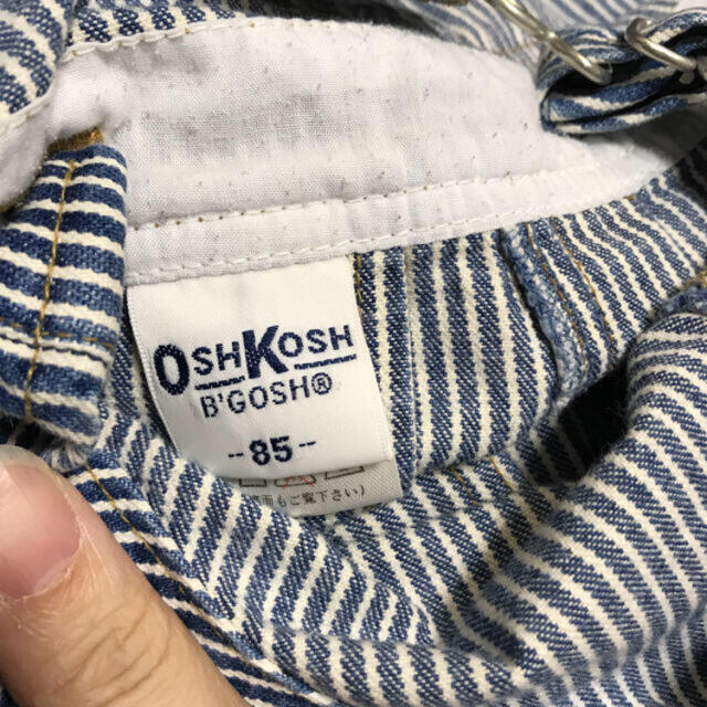 OshKosh(オシュコシュ)のつなぎ オーバーオール 85cm キッズ/ベビー/マタニティのベビー服(~85cm)(パンツ)の商品写真