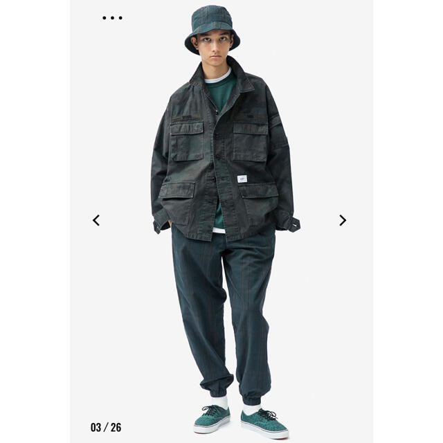 【M】wtaps jungle shirt ls 02