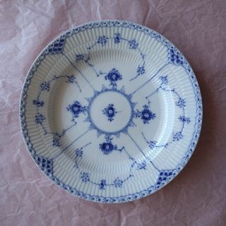 ロイヤルコペンハーゲン(ROYAL COPENHAGEN)のママ様専用・バッグ☆ブルーフルーテッドハーフレース26cm☆(食器)