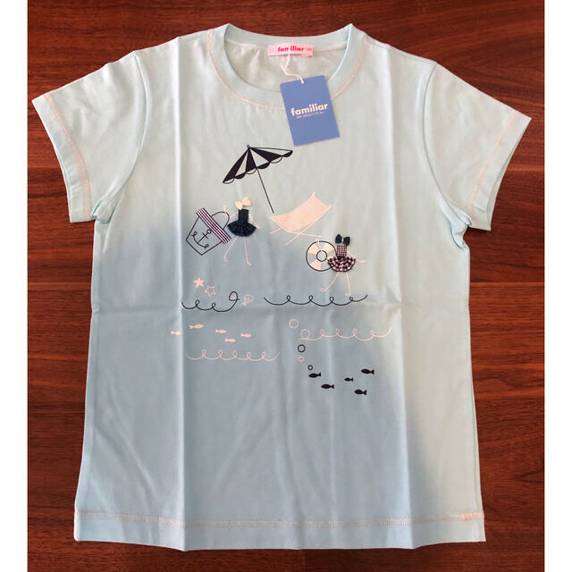 familiar(ファミリア)のファミリア Tシャツ　150 キッズ/ベビー/マタニティのキッズ服女の子用(90cm~)(Tシャツ/カットソー)の商品写真