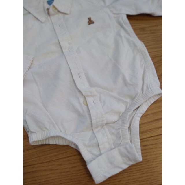 babyGAP(ベビーギャップ)の美品　babygap　フォーマルシャツ（12-18m） キッズ/ベビー/マタニティのベビー服(~85cm)(シャツ/カットソー)の商品写真