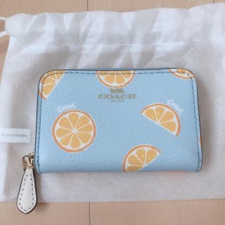 コーチ(COACH)のCOACH コーチ 財布　オレンジ　フルーツ　みかん　夏　プレゼント(財布)