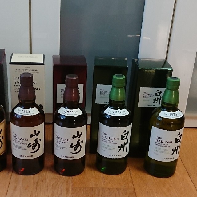 山崎 白州  700ml 4本セット