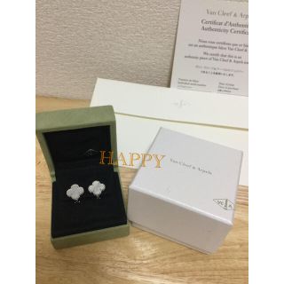 ヴァンクリーフアンドアーペル(Van Cleef & Arpels)の[美品] ヴァンクリーフ アンド アペール　ヴィンテージ　ピアス　18WG(ピアス)