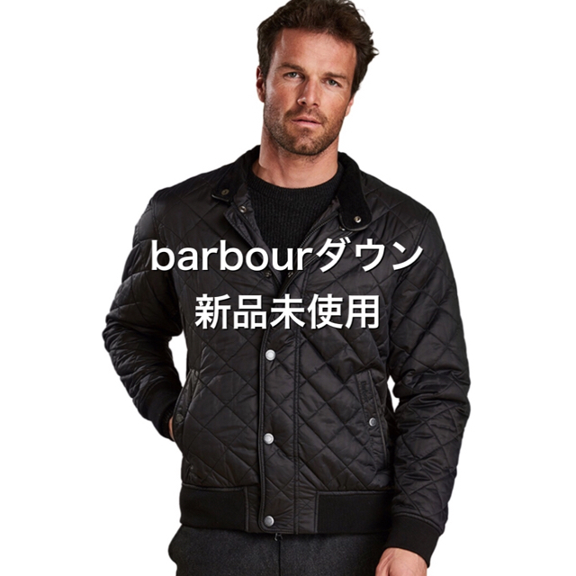 幻級の希少モデル 黒 ほぼ新品 バブアー ビデイル ダウンジャケット