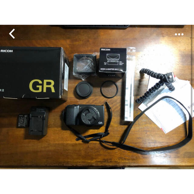 Ricoh GRⅡ 美品　付属品多数　Ⅲ リコー　シャッター回数　1112回