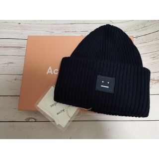 アクネ(ACNE)の【えみねむい様専用】【新品未使用】　タグ付き 紺色　アクネストゥディオス(ニット帽/ビーニー)