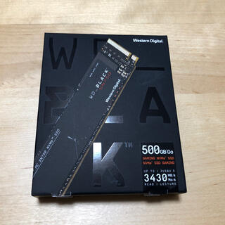WD SN750 NVMe WDS500G3X0C 500GB SSD(PCパーツ)