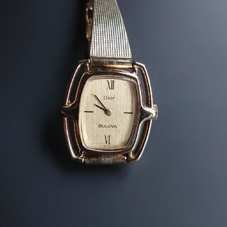 ブローバ(Bulova)のoh済み Dior×BULOVA レディース 手巻き(腕時計)