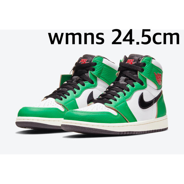 NIKE(ナイキ)のJORDAN1  LUCKY GREEN wmns レディースの靴/シューズ(スニーカー)の商品写真