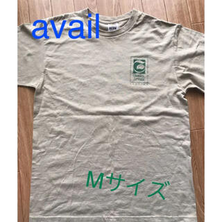 アベイル(Avail)のavail Tシャツ　メンズMサイズ(Tシャツ/カットソー(半袖/袖なし))
