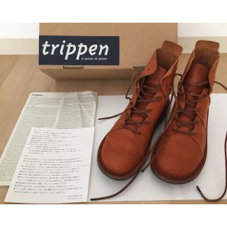 トリッペン(trippen)の最終値下げ！トリッペンノマド trippen  37インチ ほぼ未使用！(ブーツ)