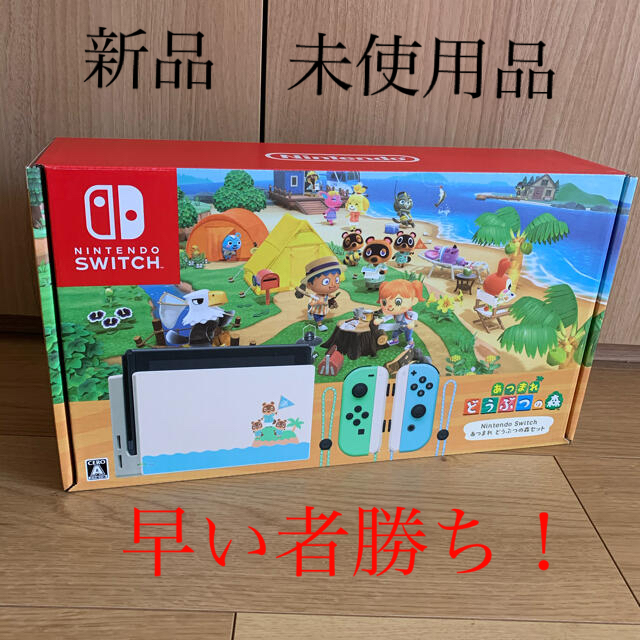 ゲームソフトゲーム機本体Nintendo Switch あつまれ どうぶつの森セット/Switch/HA