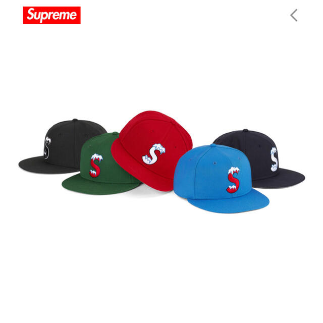 Supreme new era シュプリーム ニューエラ 7-3/8 ブラック