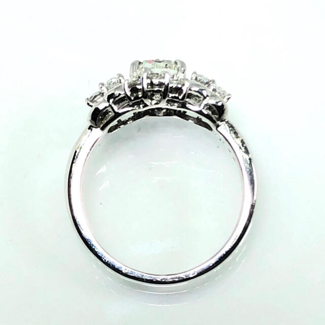 豪華 pt900 ダイヤモンドリング 13号 1.095ct 0.75ct 指輪 レディースのアクセサリー(リング(指輪))の商品写真