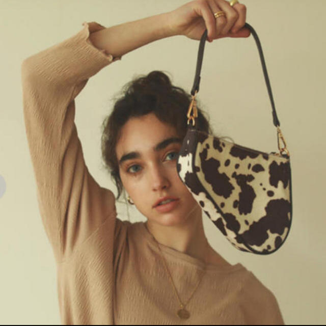 数回使用 美品 searoomlynn PIPING COW BAG カウバッグ | フリマアプリ ラクマ SeaRoomlynn PIPING BAG cow