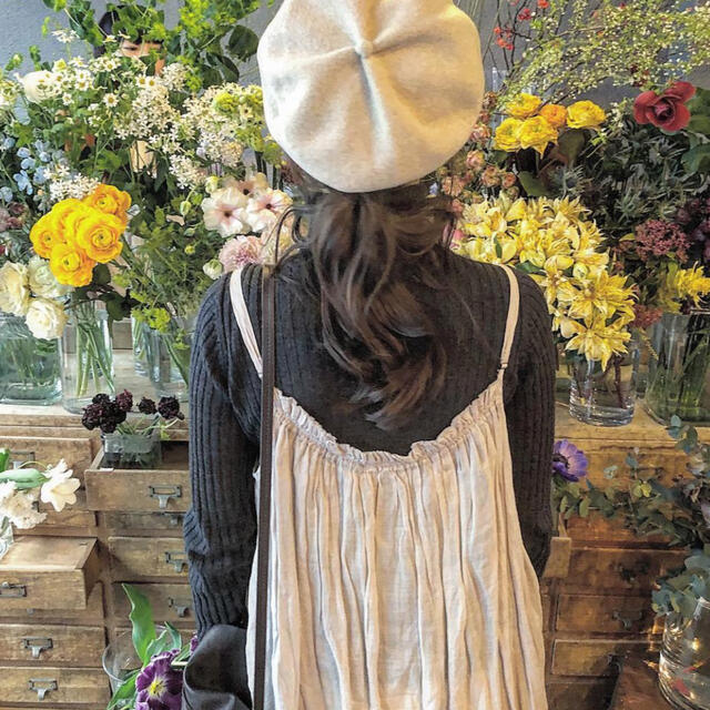 ネストローブ nest Robe レイヤードタッチ2wayワンピース ロング