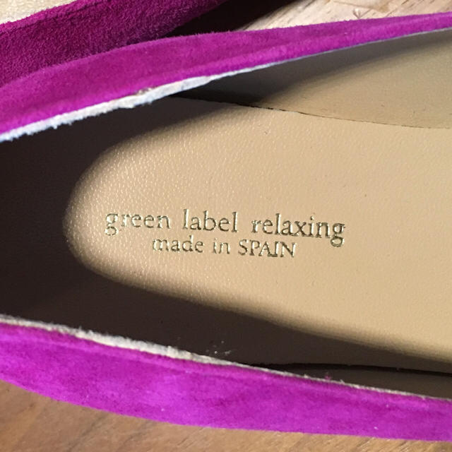 UNITED ARROWS green label relaxing(ユナイテッドアローズグリーンレーベルリラクシング)の専用 新品ポインテッドトゥパンプス  レディースの靴/シューズ(ハイヒール/パンプス)の商品写真