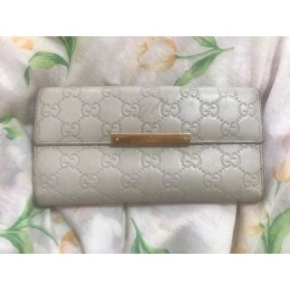 グッチ(Gucci)のGUCCI 長財布　ベージュ(財布)