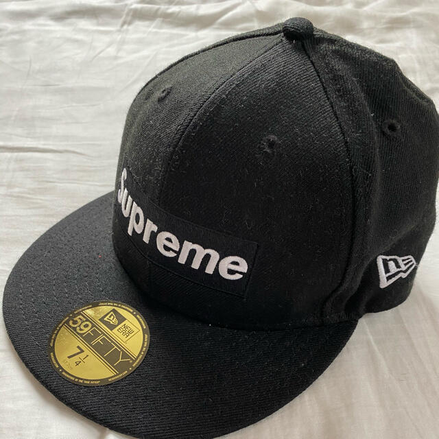 Supreme(シュプリーム)のsupreme キャップ　黒 メンズの帽子(キャップ)の商品写真